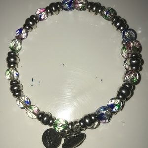 Alex and ani multicolored beaded bracelet